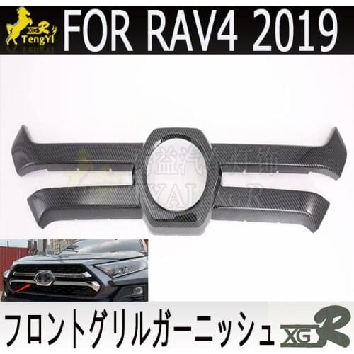 Xgr garnish for RAV4 2019 car decoration body part black color