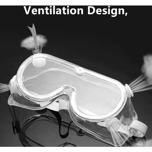 Protection Safety Glasses Anti-fog Wind-proof Sand Lsolation Goggles Fully-enclosed Multifunctional Eye Mask for Cycling Eyewear