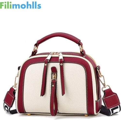 Women Messenger Bags Leather Shoulder Bag Ladies Handbags 2019 New Purse Satchel Fashion Tote Bags GiftS 1924