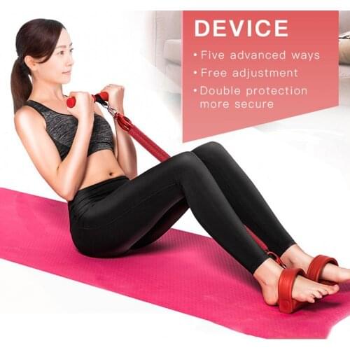 11Pcs Multifunctional Training Sport Yoga Elastic Pull Rope Resistance Band Set