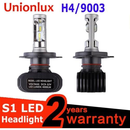 2PCS Auto Led H7 Headlight H13 9005 HB3 9006 HB4 Led H4 Car Bulb 6500K CSP Chip 50W 8000lm Fan-less H8 H11 Lamp All-in-one