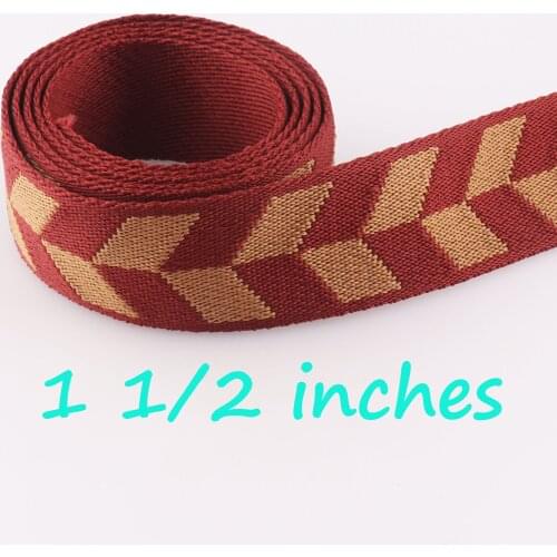 3 yards Red Webbing Ribbon 38mm Cotton Webbing Nylon Webbing Purse Straps Bag Handle Webbing Belt Buckle By the Yard