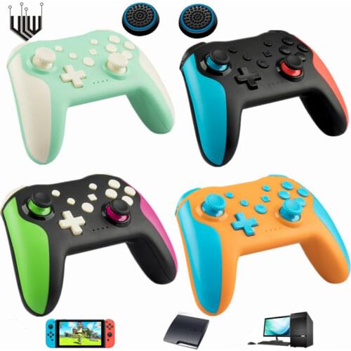 Wireless Bluetooth Gamepad For Nintedo Switch Console 6Axis Dual Vibration Joystick To NS Switch Pro Controller TV PS PC Android