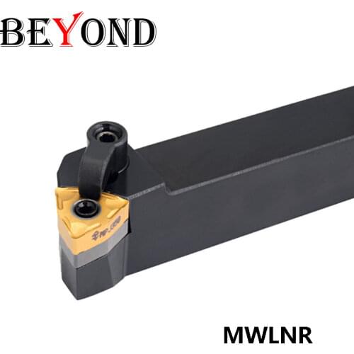 BEYOND MWLNR MWLNR2020 MWLNR1616H06 Lathe Tool Holder External CNC Turning Tools Carbide Inserts WNMG MWLNR2525 95 degree hss