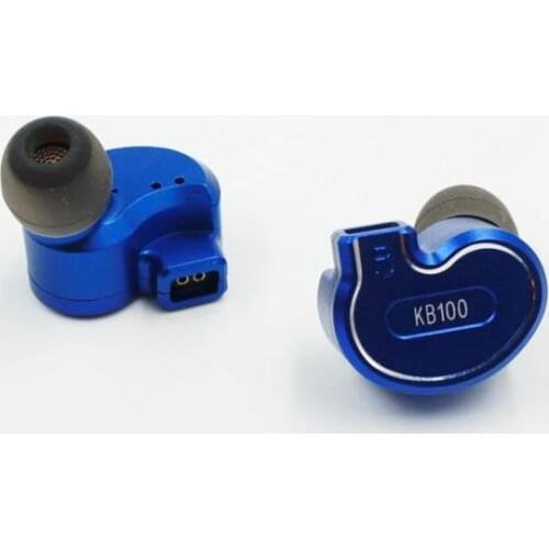 BQEYZ KB100 1 Balanced Armature + 2 Dynamic Driver Hybrid 2pin 0.78mm Detachable Metal HiFI In-ear Earphone