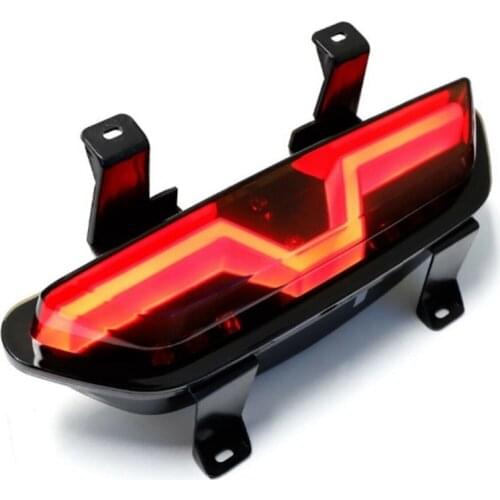 For Ford Mustang 2017 2018 Car Led Tail Light Rear Fog Lamp Reverse Light Brake Light Reflector Warning Lamp