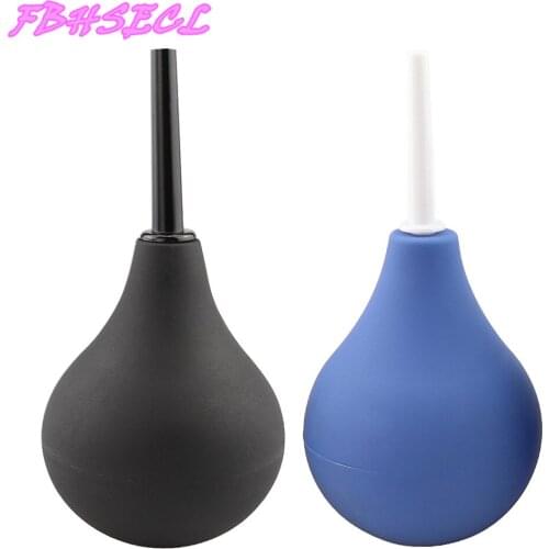 FBHSECL Anal Douche Cleaner Vagina Rectal Enema Colon Irrigation Syringe Pussy Cleaning device Anal Sex Toys For Women Sex Shop