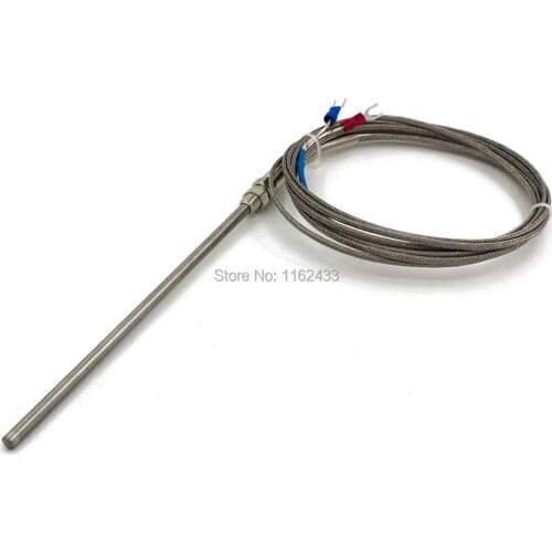 FTARP07 K type 3m cable 200mm probe head thermocouple temperature sensor M8 thread CA-187