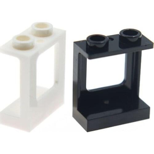 Guduola Window 1x2x2 with 1 Hole in Bottom (60032) MOC Building Block Toys Educational Parts 80pcs/lot