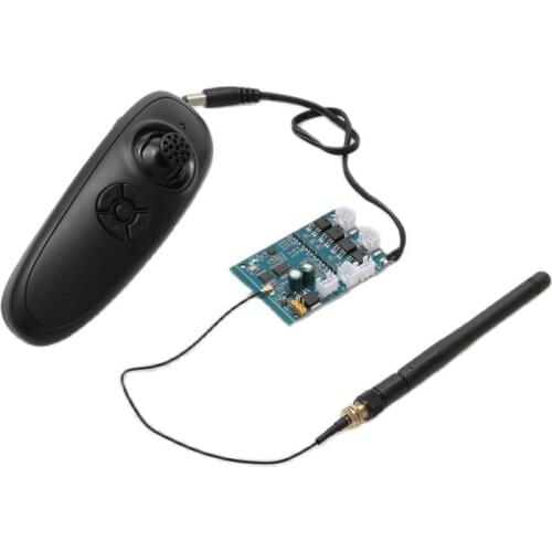 1set 2.4G Remote Control Repair Kit Single Handle Controller with Receiver Refitting Fixed Speed Cruise Gyro for DIY RC Boat