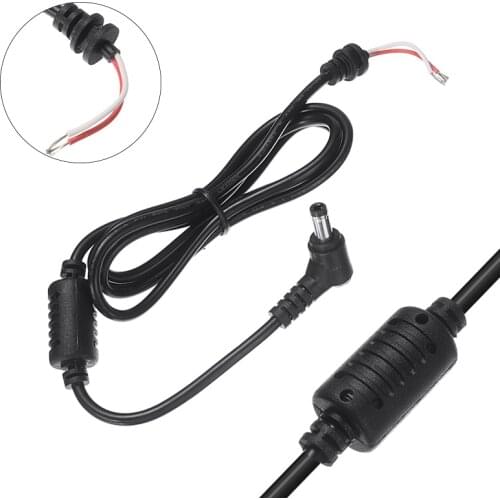 Newest 5.5X2.5mm 90 Degree Right Angle DC Power Male Tip Plug Connector Cable Cord For Toshiba Asus Laptop Adapter