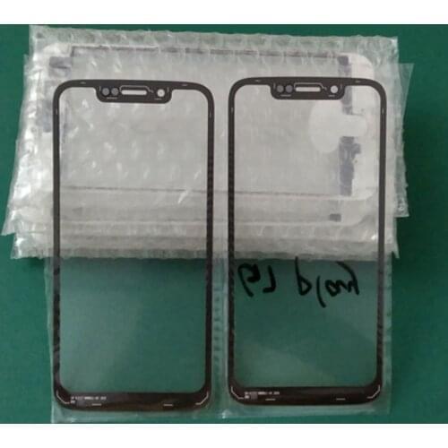 5Pcs Front Outer Screen Glass Lens with oca film Replacement Touch Screen LCD Cover For Motorola Moto G7 Power G7 Play