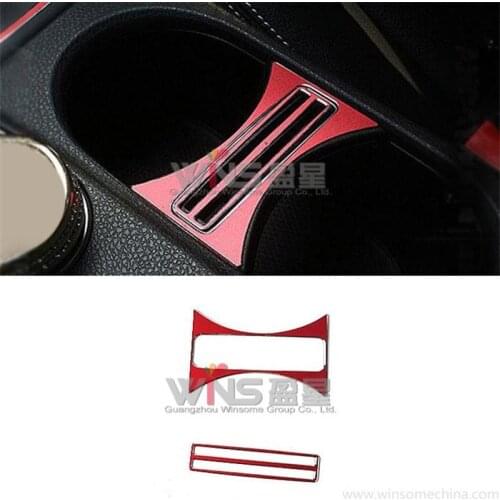 Water Cup Shelf Decorative Trim Cover For Mercedes Benz GLA Interior Mouldings Car Styling Accessories