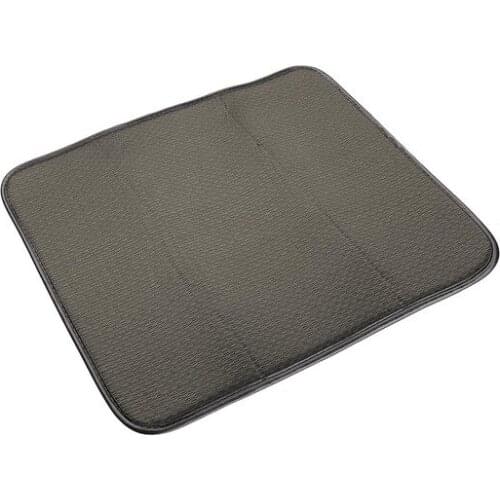 Drainer Plates Grey Textile Fibre (38 x 51 cm)