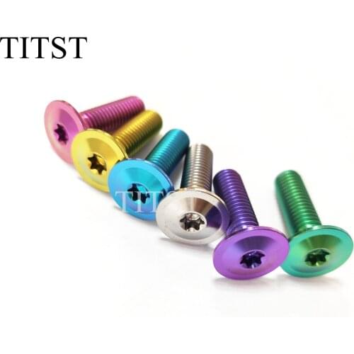 TITST M8*27mm GR5 Titanium bolts for Motorcycle Part ( one lot = 10pcs )