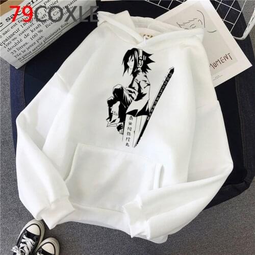 Shaman King hoodies men streetwear plus size Ulzzang anime male sweatshirts streetwear