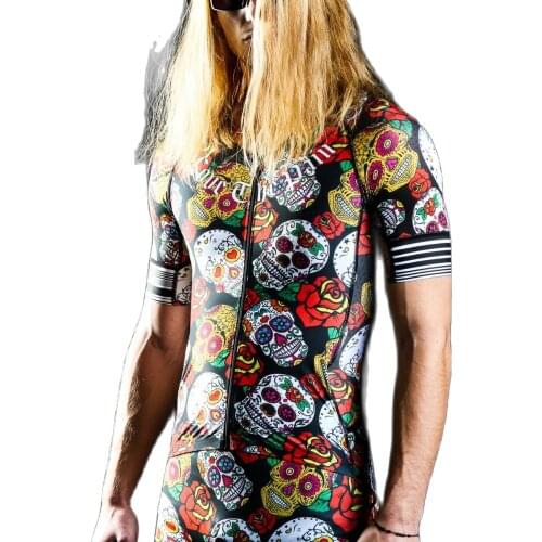 Love The Pain Cycling jersey Skinsuit Triathlon bike Trisuit Short Sleeve Speedsuit Maillot Ciclismo Running Clothing The New