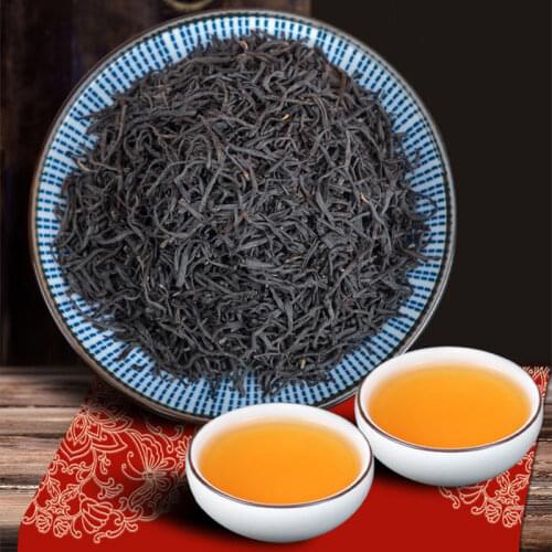 2020/2021 Lapsang Souchong Black Chinese Tea Loose Leaf Wuyi Oolong Chinese Tea High Mountain Red with Floral Fruit Scent 250g