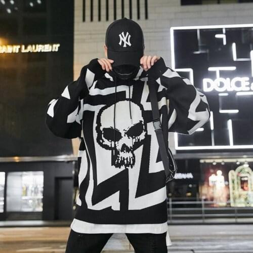 2021 Fashion Outdoor High-Quality Classic Sweater Fall/Winter Thick HipHop Couple for Men and Women Oversize Ins Knit Tops