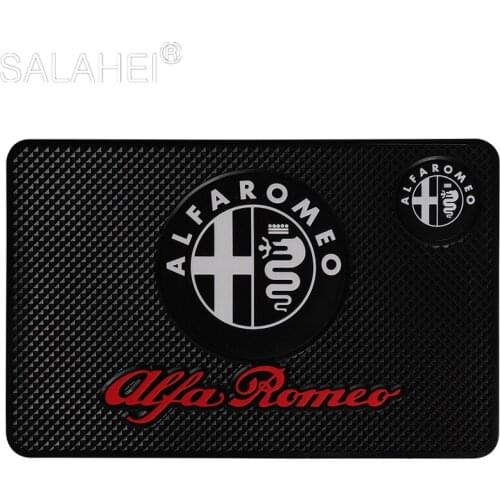 Car Styling Dashboard Anti-Slip PVC Mat Pad For Alfa Romeo 147 159 156 Mito 155 Giulia Giulietta Auto Interior Accessories