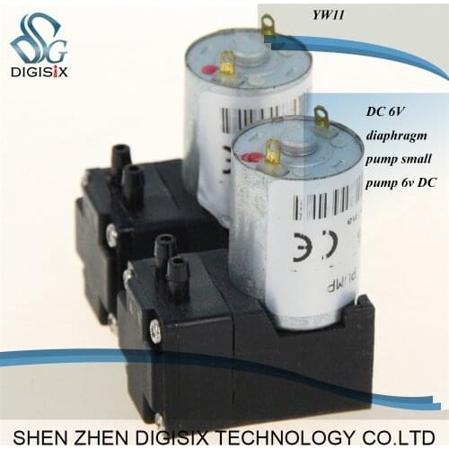 Free shipping YW11 DC 6V diaphragm pump small pump 6v DC