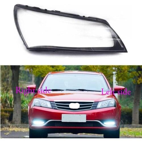 For Geely EMGRAND EC7 2014 2015 2016 2017 Headlight Shell Lamp Shade Transparent Cover Headlight Glass Headlamp Cover