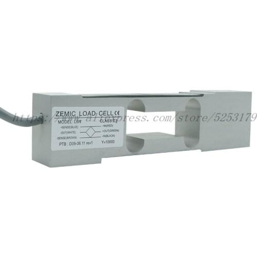 High Accuracy Zemic L6N-C3 Load Cell 3 5 8 10 15 20 30 40 50 KG Kilogram Alloy Steel Weighing Scale Sensor