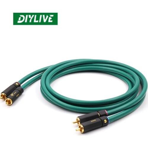 DIYLIVE Hi-Fi Japan Furutech FA-220 OCC Single Crystal Copper Fired Signal Wire Audio Wire Encryption Shielding Budweiser lock