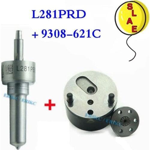ERIKC 7135-623 Fuel Injector Repair Kits Include L281PBD Nozzle 9308-622B Valve for KIA EJBR05501D 33800-4X450 33801-4X450