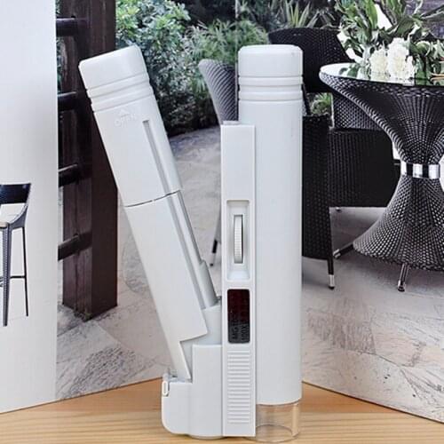 100X Mini LED Illuminated Pocket Zoon Microscope Jewelry Loupe Adjustable Magnifier Reading Glass with Scale 1DIV/0.02mm