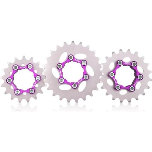 MTB Single Speed Cassette One Speed Cog 1Speed Gear Fixed 16T 17T 18T 19T 20T 21T 22T 23T HG Freewheel K7 Bicycle Sprocket