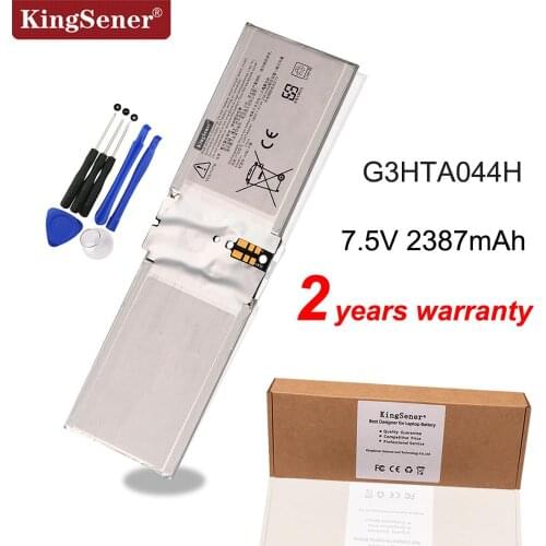 Kingsener G3HTA044H Tablet Battery For Microsoft Surface Book 2nd 13.5" 1832 Screen battery G3HTA045H 7.5V 2387mAh 18Wh