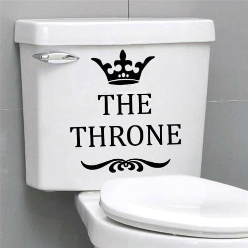 The Throne Toilet Stickers Home Decor For Toilet Sticker Bathroom Decoration Accessories Art Decor Decals