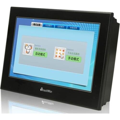 XINJE 10.1 inch HMI Touch Operator Panel Display Screen USB Port Ethernet 2Com Support S7-1200 TGA63-ET with Programming Cable