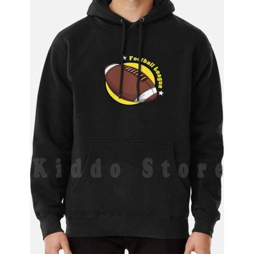 Football League Hoodies Long Sleeve Football Sports Sport Ball Ballsport Game Matchfield Football Field