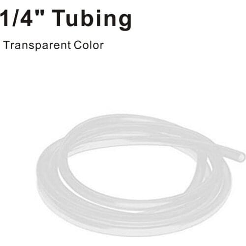 Tubing 1/4 Inch OD, 10 Meters(30 feet) Length Tubing Hose Pipe for Reverse Osmosis RO System - Transparent Color