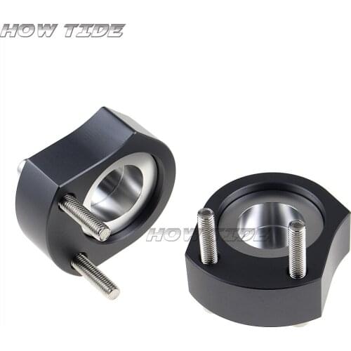 For Kawasaki ZZR1400 ZZR ZX-14R ZX14R ZX 14R 2005-2019 Handlebar Clamp Cover Bar Riser Bracket Adapter