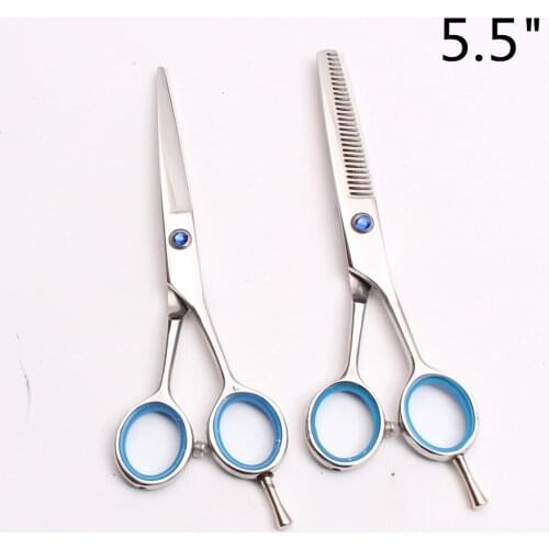 5.5In. 16cm Engraving Brand Beauty Tools Thinning Scissors Cutting Shears Professional Hairdressing Scissors Hair Scissors C1117