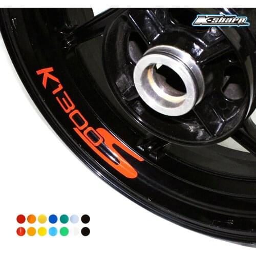 8 X custon inner rim decals wheel reflective sign Stickers stripes FIT BMW K1300S