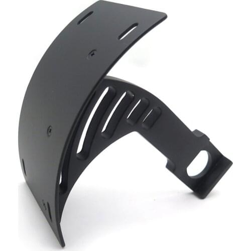 Aftermarket Free Shipping Motorcycle Parts Side Mount License Plate Tag Holder Bracket For Yamaha YZF-R6S/ YZF-R1 1998-2002 Blac