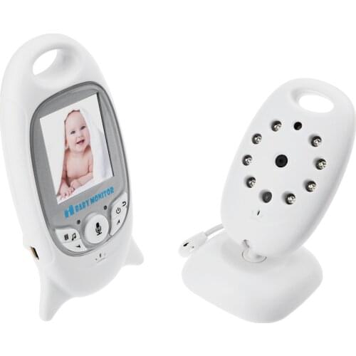 Infant Wireless Monitor Night Vision Digital Video Baby Monitor Audio Music Camera Temperature Nanny Monitor