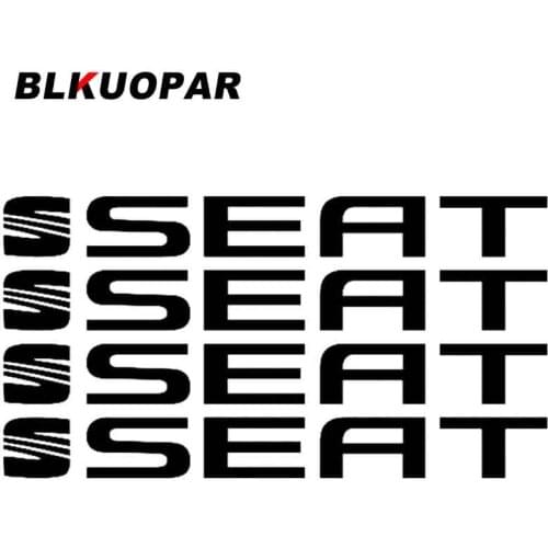 BLKUOPAR Car Stickers Personality Sunscreen Decals Waterproof Occlusion Scratch Simple Suitable for Leon Seat Windows Trunk