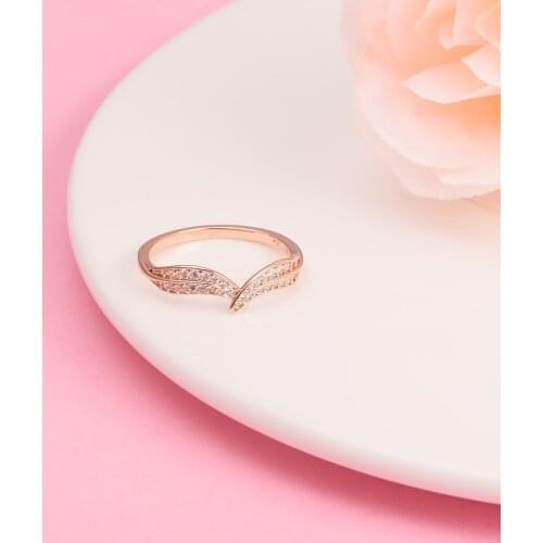 100% 925 Sterling Silver Clear CZ Sparkling Leaves Ring Wedding Engagement Rings for Women Jewelry Gift Bague Femme 2021 New