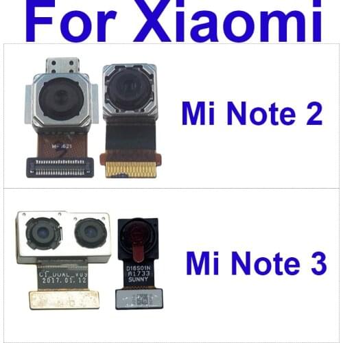 Small And Big Front & Rear Camera For Xiaomi Mi Note 2 3 Note2 Note3 2015 Main Camera Flex Ribbon Cable Replacement Repair Parts
