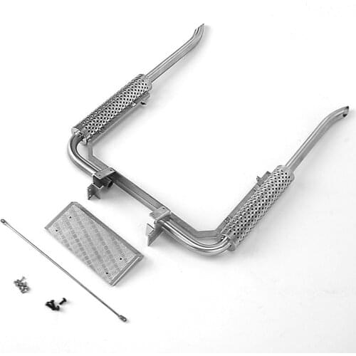 LESU Metal Chimney Exhaust Pipe for 1/14 TAMIYA Scania RC R470 R620 Tractor Truck DIY Car Model