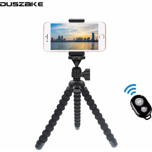 Duszake P5 Smartphone Mini Tripod For Phone Lightweight Flexible Tripod for Iphone Gorillapod Tripod for Mobile Phone Stand