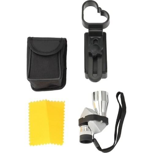 HD Without Night Vision Mini Pocket Telescope Zoom Monocular Outdoor Telescope for Camping with Support