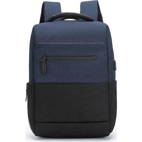 2PCS / LOT Multifunction Business Casual Laptop Backpack Men Outdoor Travel Bag Large Capacity USB Backpack Male Mochila
