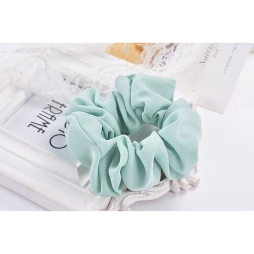 Fashion Hair Accessories cute solid womens hair Scrunchies lovely Hairbands for girls Ponytail Holder