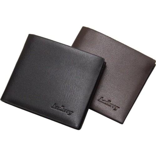 Men Ultrathin Wallets Rough Grain Black Coffee Colors Quality Students Horizontal Vertical Soft Credit Card Holder Purse Wallet